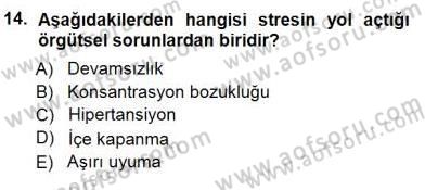 Büro Yönetimi Dersi 2012 - 2013 Yılı (Final) Dönem Sonu Sınav Soruları 14. Soru