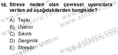 Büro Yönetimi Dersi 2013 - 2014 Yılı (Final) Dönem Sonu Sınav Soruları 16. Soru