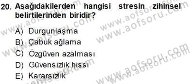 Büro Yönetimi Dersi 2014 - 2015 Yılı (Final) Dönem Sonu Sınav Soruları 20. Soru