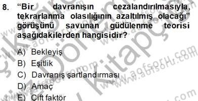 Büro Yönetimi Dersi 2014 - 2015 Yılı (Final) Dönem Sonu Sınav Soruları 8. Soru