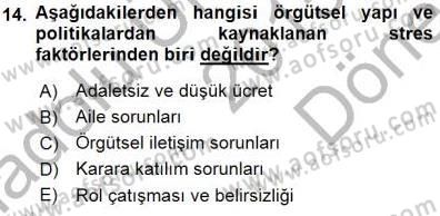 Büro Yönetimi Dersi 2015 - 2016 Yılı (Final) Dönem Sonu Sınav Soruları 14. Soru