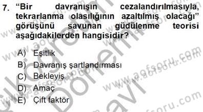 Büro Yönetimi Dersi 2015 - 2016 Yılı (Final) Dönem Sonu Sınav Soruları 7. Soru