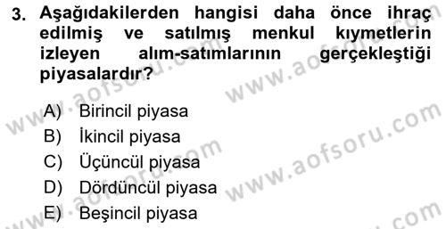 Bürolarda Temel Kavramlar Dersi 2018 - 2019 Yılı (Final) Dönem Sonu Sınav Soruları 3. Soru