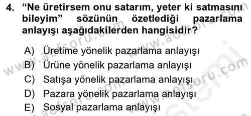 Bürolarda Temel Kavramlar Dersi 2018 - 2019 Yılı (Final) Dönem Sonu Sınav Soruları 4. Soru