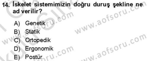 Bürolarda Temel Kavramlar Dersi 2020 - 2021 Yılı Yaz Okulu Sınav Soruları 14. Soru