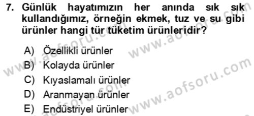 Bürolarda Temel Kavramlar Dersi 2020 - 2021 Yılı Yaz Okulu Sınav Soruları 7. Soru