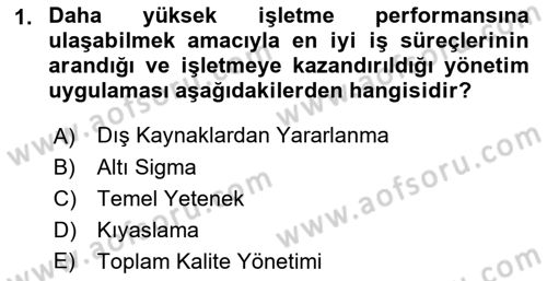 Bürolarda Temel Kavramlar Dersi 2022 - 2023 Yılı (Final) Dönem Sonu Sınav Soruları 1. Soru