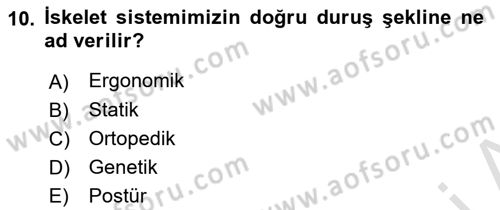 Bürolarda Temel Kavramlar Dersi 2022 - 2023 Yılı (Final) Dönem Sonu Sınav Soruları 10. Soru