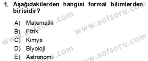 Bürolarda Temel Kavramlar Dersi 2023 - 2024 Yılı (Vize) Ara Sınav Soruları 1. Soru