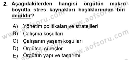 Bürolarda Temel Kavramlar Dersi 2023 - 2024 Yılı (Final) Dönem Sonu Sınav Soruları 2. Soru