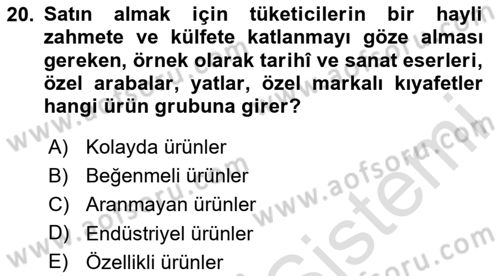 Bürolarda Temel Kavramlar Dersi 2024 - 2025 Yılı (Vize) Ara Sınav Soruları 20. Soru