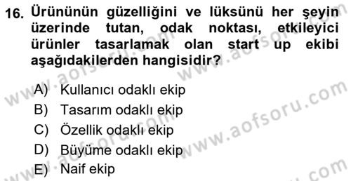 Modern Büro Yönetimi Dersi 2021 - 2022 Yılı (Final) Dönem Sonu Sınav Soruları 16. Soru