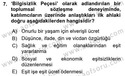 Modern Büro Yönetimi Dersi 2021 - 2022 Yılı Yaz Okulu Sınavı 7. Soru