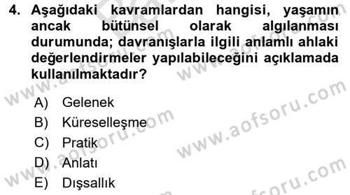 Modern Büro Yönetimi Dersi 2023 - 2024 Yılı (Final) Dönem Sonu Sınav Soruları 4. Soru