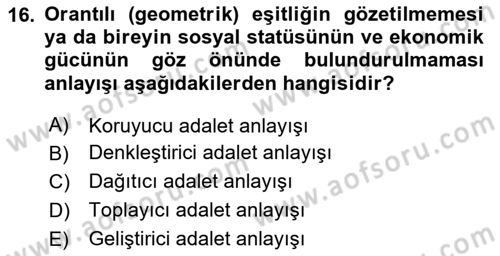 Modern Büro Yönetimi Dersi 2024 - 2025 Yılı (Vize) Ara Sınav Soruları 16. Soru