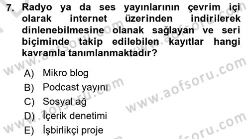 Modern Büro Yönetimi Dersi 2024 - 2025 Yılı (Final) Dönem Sonu Sınav Soruları 7. Soru