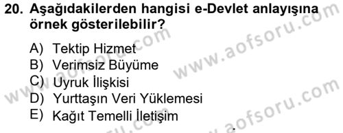 Dosyalama Arşivleme Dersi 2012 - 2013 Yılı (Final) Dönem Sonu Sınav Soruları 20. Soru