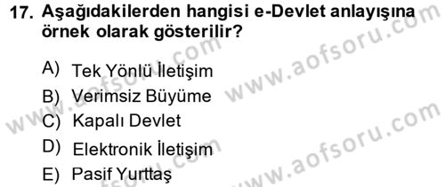 Dosyalama Arşivleme Dersi 2013 - 2014 Yılı (Final) Dönem Sonu Sınav Soruları 17. Soru