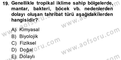 Dosyalama Arşivleme Dersi 2013 - 2014 Yılı (Final) Dönem Sonu Sınav Soruları 19. Soru