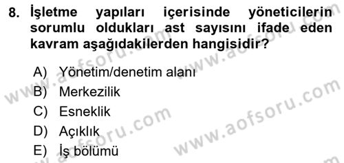 Dosyalama Arşivleme Dersi 2022 - 2023 Yılı Yaz Okulu Sınav Soruları 8. Soru