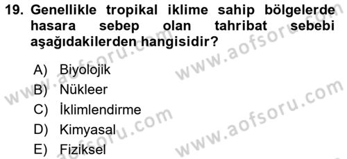 Dosyalama Arşivleme Dersi 2023 - 2024 Yılı (Final) Dönem Sonu Sınav Soruları 19. Soru