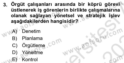 Dosyalama Arşivleme Dersi 2023 - 2024 Yılı (Final) Dönem Sonu Sınav Soruları 3. Soru