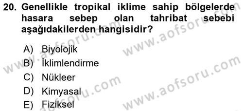 Dosyalama Arşivleme Dersi 2023 - 2024 Yılı Yaz Okulu Sınav Soruları 20. Soru