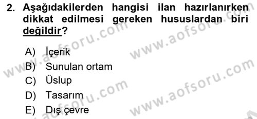 Mesleki Yazışmalar Dersi 2023 - 2024 Yılı Yaz Okulu Sınav Soruları 2. Soru