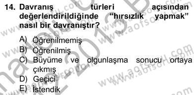 İş Ortamında Protokol Ve Davranış Kuralları Dersi 2012 - 2013 Yılı (Vize) Ara Sınav Soruları 14. Soru