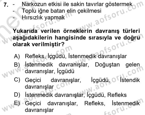 İş Ortamında Protokol Ve Davranış Kuralları Dersi 2021 - 2022 Yılı (Vize) Ara Sınav Soruları 7. Soru