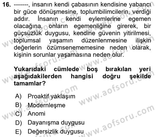 İş Ortamında Protokol Ve Davranış Kuralları Dersi 2024 - 2025 Yılı Yaz Okulu Sınav Soruları 16. Soru