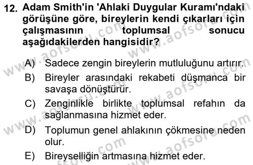 İş Ortamında Protokol Ve Davranış Kuralları Dersi 2025 - 2026 Yılı (Vize) Ara Sınav Soruları 12. Soru