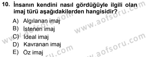 Yönetici Asistanlığı Dersi 2012 - 2013 Yılı (Final) Dönem Sonu Sınav Soruları 10. Soru