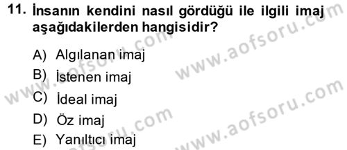 Yönetici Asistanlığı Dersi 2013 - 2014 Yılı (Final) Dönem Sonu Sınav Soruları 11. Soru