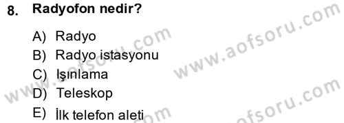 Yönetici Asistanlığı Dersi 2013 - 2014 Yılı (Final) Dönem Sonu Sınav Soruları 8. Soru