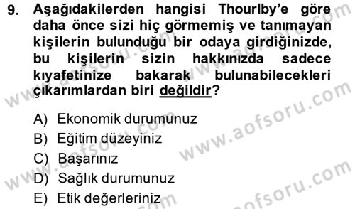 Yönetici Asistanlığı Dersi 2013 - 2014 Yılı (Final) Dönem Sonu Sınav Soruları 9. Soru