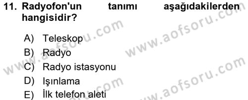 Yönetici Asistanlığı Dersi 2015 - 2016 Yılı Tek Ders Sınav Soruları 11. Soru