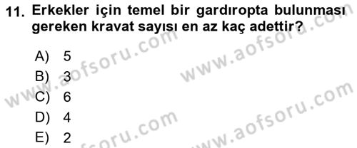 Yönetici Asistanlığı Dersi 2023 - 2024 Yılı (Final) Dönem Sonu Sınav Soruları 11. Soru