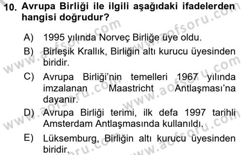 Kamu Özel Kesim Yapısı Ve İlişkileri Dersi 2016 - 2017 Yılı 3 Ders Sınavı 10. Soru