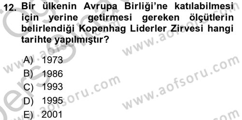 Kamu Özel Kesim Yapısı Ve İlişkileri Dersi 2016 - 2017 Yılı 3 Ders Sınavı 12. Soru