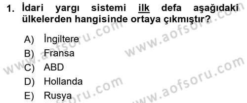 Kamu Özel Kesim Yapısı Ve İlişkileri Dersi 2016 - 2017 Yılı (Vize) Ara Sınavı 1. Soru