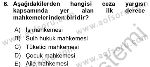 Kamu Özel Kesim Yapısı Ve İlişkileri Dersi 2016 - 2017 Yılı (Vize) Ara Sınavı 6. Soru