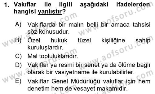 Kamu Özel Kesim Yapısı Ve İlişkileri Dersi 2021 - 2022 Yılı (Vize) Ara Sınav Soruları 1. Soru