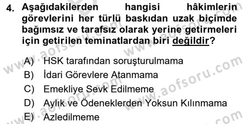 Kamu Özel Kesim Yapısı Ve İlişkileri Dersi 2023 - 2024 Yılı (Final) Dönem Sonu Sınav Soruları 4. Soru