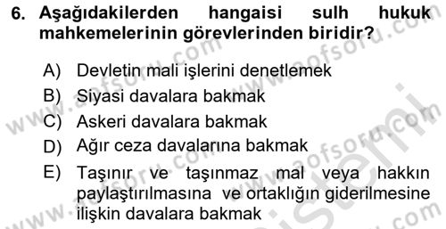 Kamu Özel Kesim Yapısı Ve İlişkileri Dersi 2024 - 2025 Yılı (Vize) Ara Sınav Soruları 6. Soru