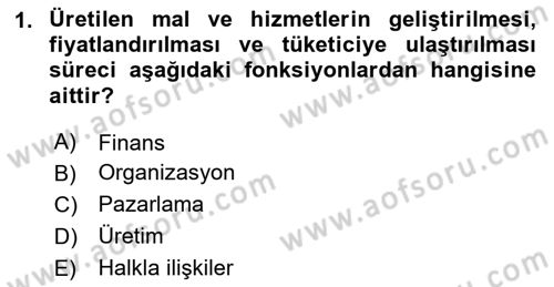 Kamu Özel Kesim Yapısı Ve İlişkileri Dersi 2025 - 2026 Yılı (Vize) Ara Sınav Soruları 1. Soru