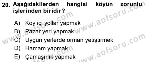Kamu Özel Kesim Yapısı Ve İlişkileri Dersi 2025 - 2026 Yılı (Vize) Ara Sınav Soruları 20. Soru