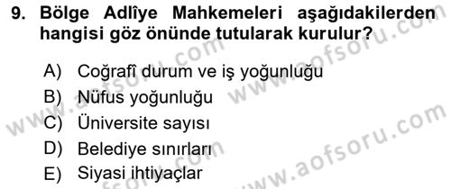Kamu Özel Kesim Yapısı Ve İlişkileri Dersi 2025 - 2026 Yılı (Vize) Ara Sınav Soruları 9. Soru