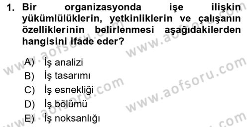 Ekip Yönetimi ve Liderlik Dersi 2023 - 2024 Yılı (Vize) Ara Sınav Soruları 1. Soru