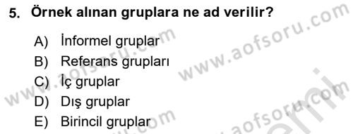 Ekip Yönetimi ve Liderlik Dersi 2023 - 2024 Yılı (Vize) Ara Sınav Soruları 5. Soru